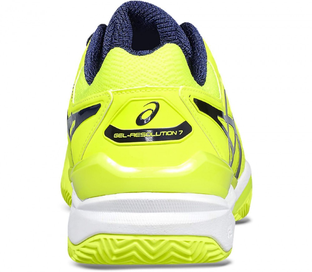 chaussure tennis asics jaune